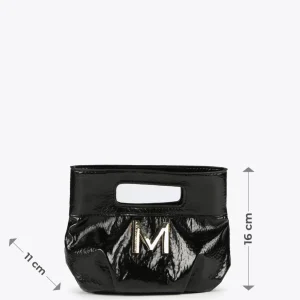 Lola Casademunt Bolsos<Bolso de mano con frunces FUCSIA