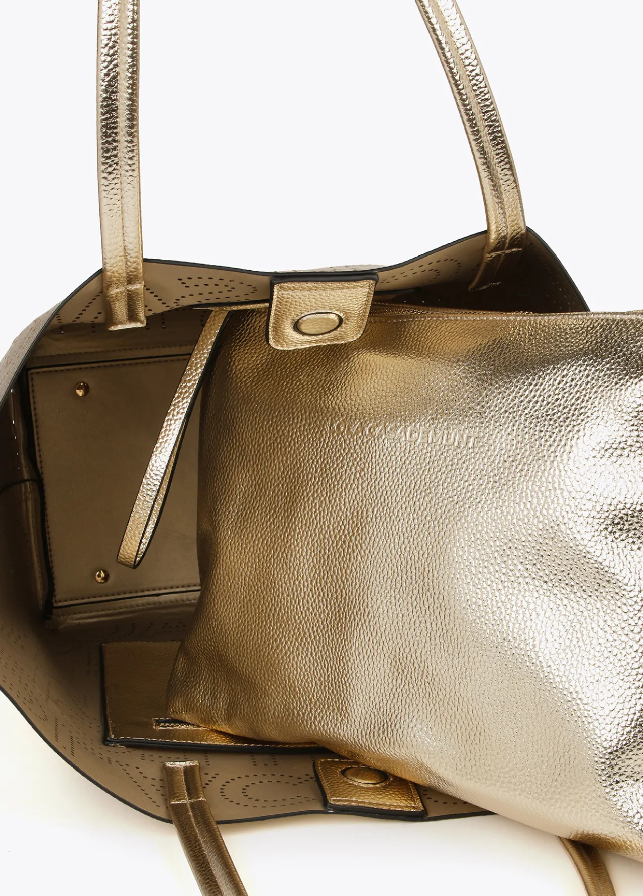 bolso_dorado_shopper_edicin_limitada__lola_casademunt_6.webp Lola Casademunt Bolsos Shopper | Bolsos Grandes<Bolso shopper edición limitada - Lola Casademunt DORADO