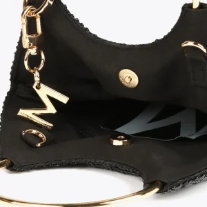 Lola Casademunt Bolsos De Mano Y Neceseres | Bandoleras<Bolso fiesta dorado NEGRO