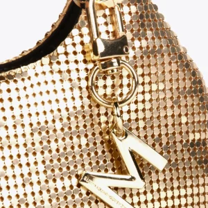 Lola Casademunt Bolsos De Mano Y Neceseres | Bandoleras<Bolso fiesta dorado NEGRO
