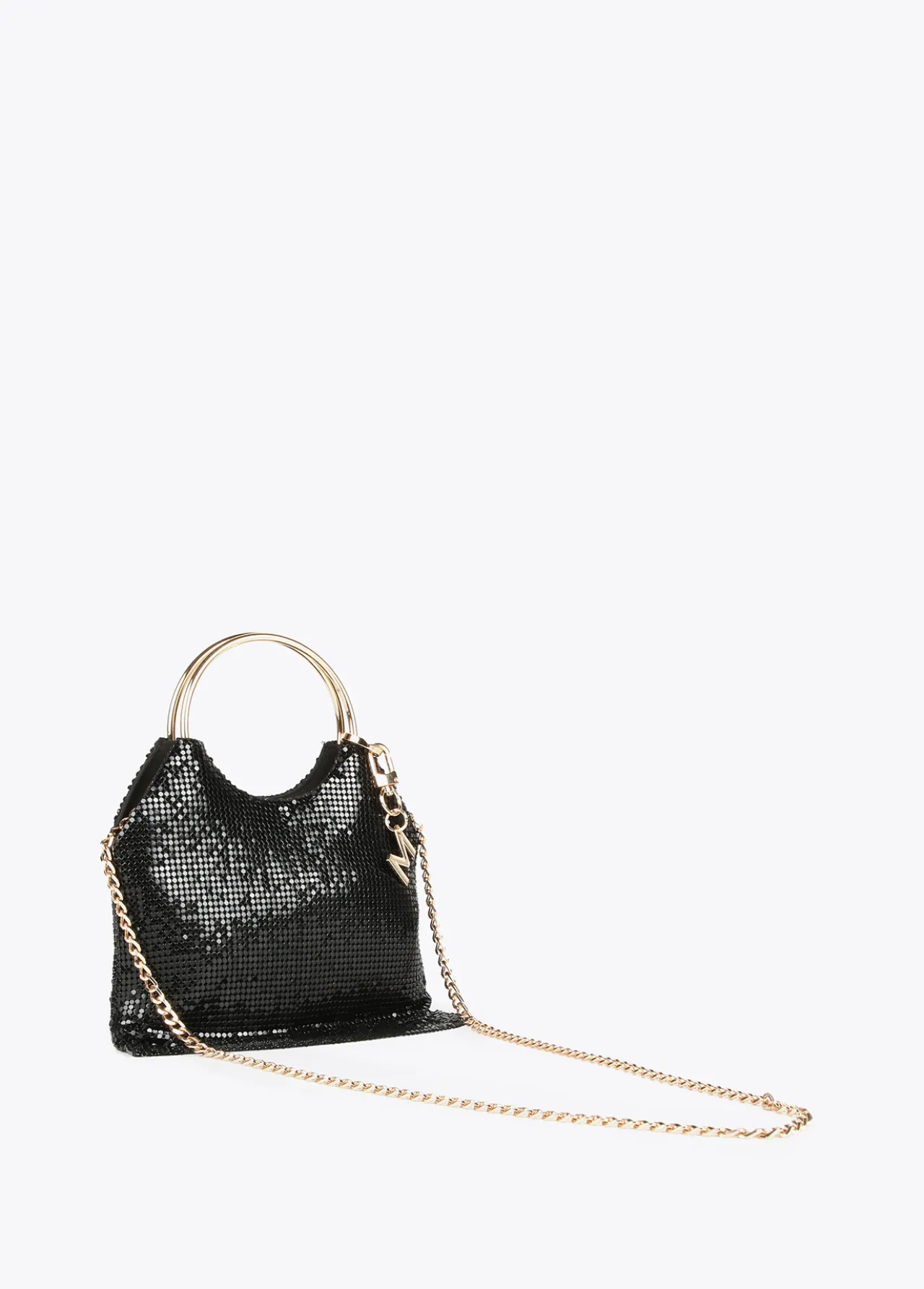 bolso_fiesta_dorado_2.webp Lola Casademunt Bolsos De Mano Y Neceseres | Bandoleras<Bolso fiesta dorado NEGRO