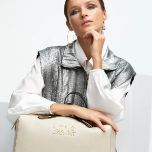 Lola Casademunt Bolsos Shopper | Bolsos Grandes<Bolso maletín AZULELECTRICO