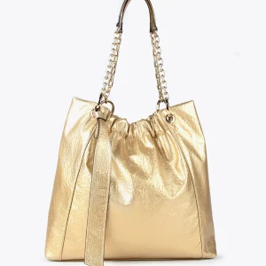 Lola Casademunt Bolsos<Bolso shopper brillante FUCSIA