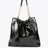 Lola Casademunt Bolsos<Bolso shopper brillante FUCSIA