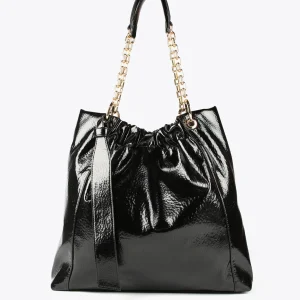 Lola Casademunt Bolsos<Bolso shopper brillante FUCSIA