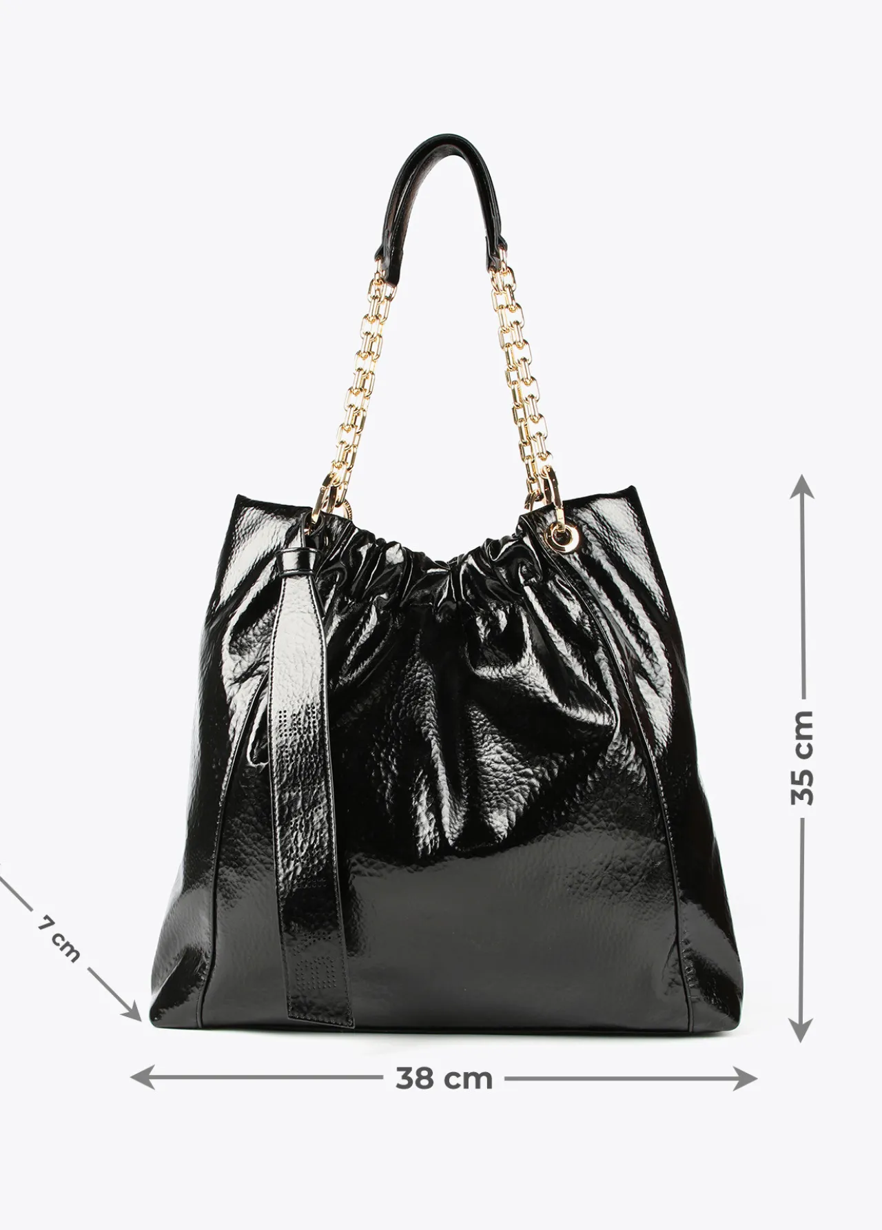 bolso_shopper_brillante_5-3.webp Lola Casademunt Bolsos<Bolso shopper brillante FUCSIA