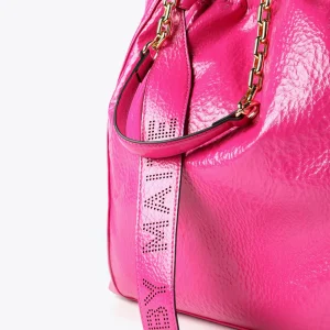 Lola Casademunt Bolsos<Bolso shopper brillante FUCSIA