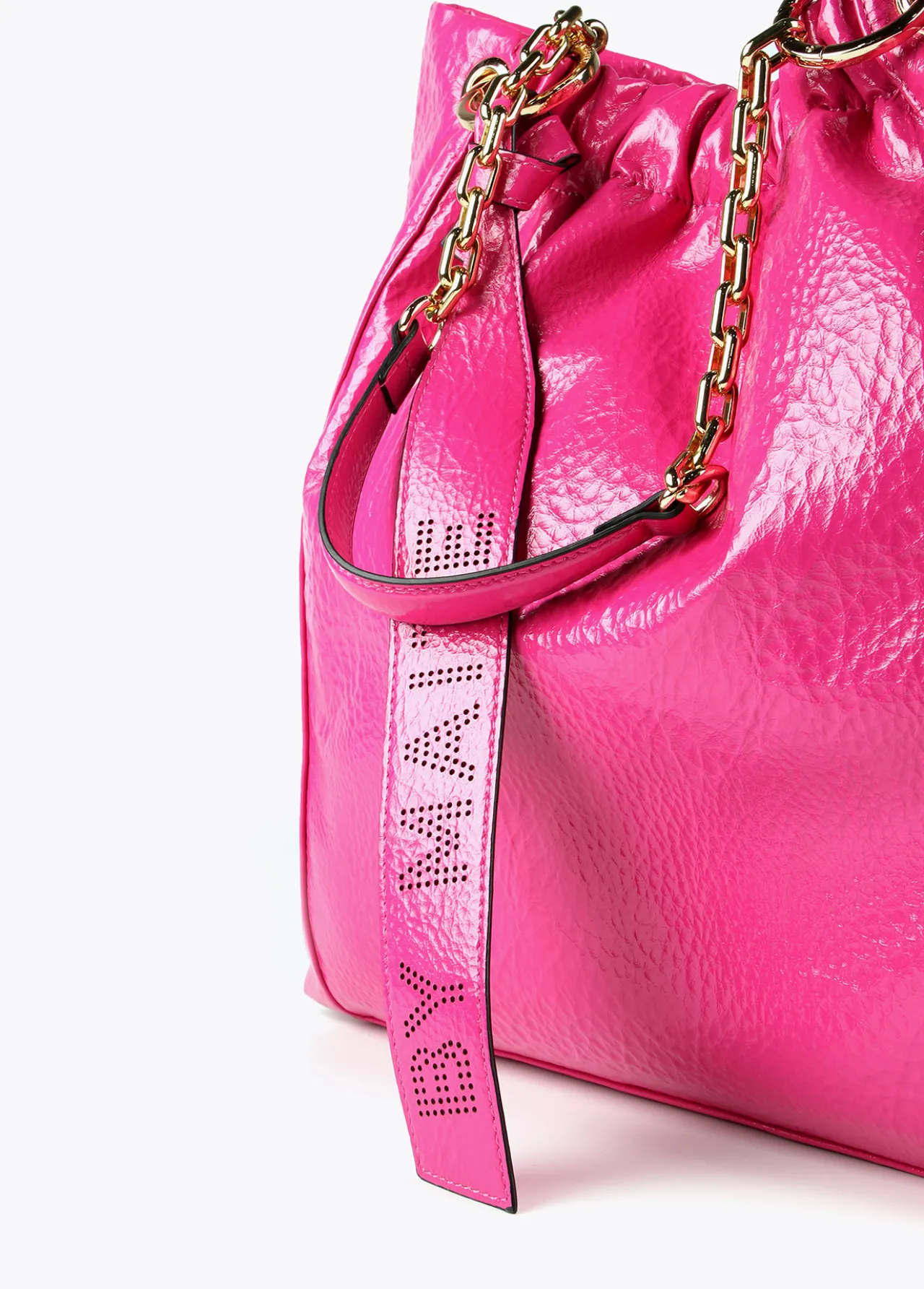 bolso_shopper_brillante_5-4.webp Lola Casademunt Bolsos<Bolso shopper brillante FUCSIA