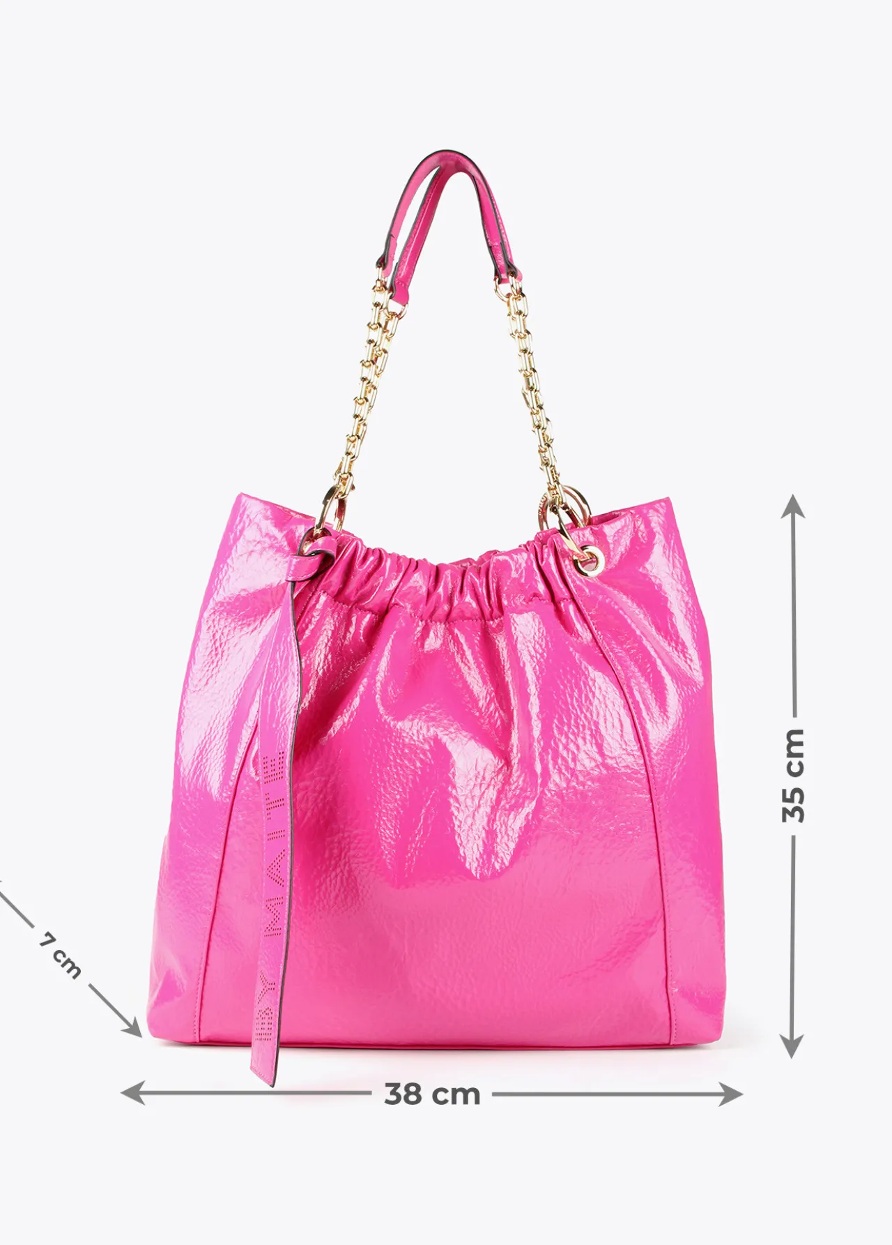 bolso_shopper_brillante_6-2.webp Lola Casademunt Bolsos<Bolso shopper brillante FUCSIA