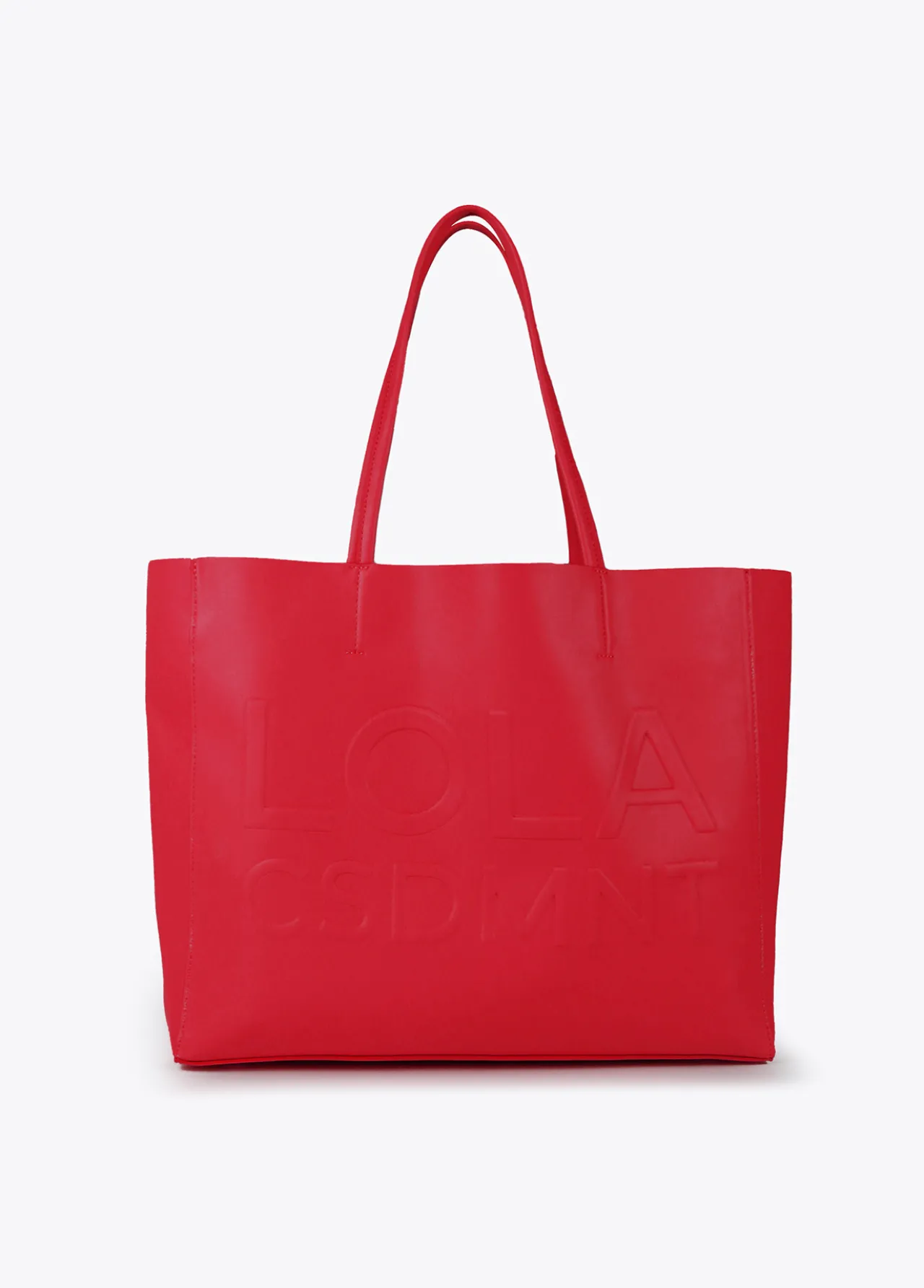 bolso_shopper_con_logo_en_relieve_0-1.webp Lola Casademunt Bolsos<Bolso shopper con logo en relieve FUCSIA