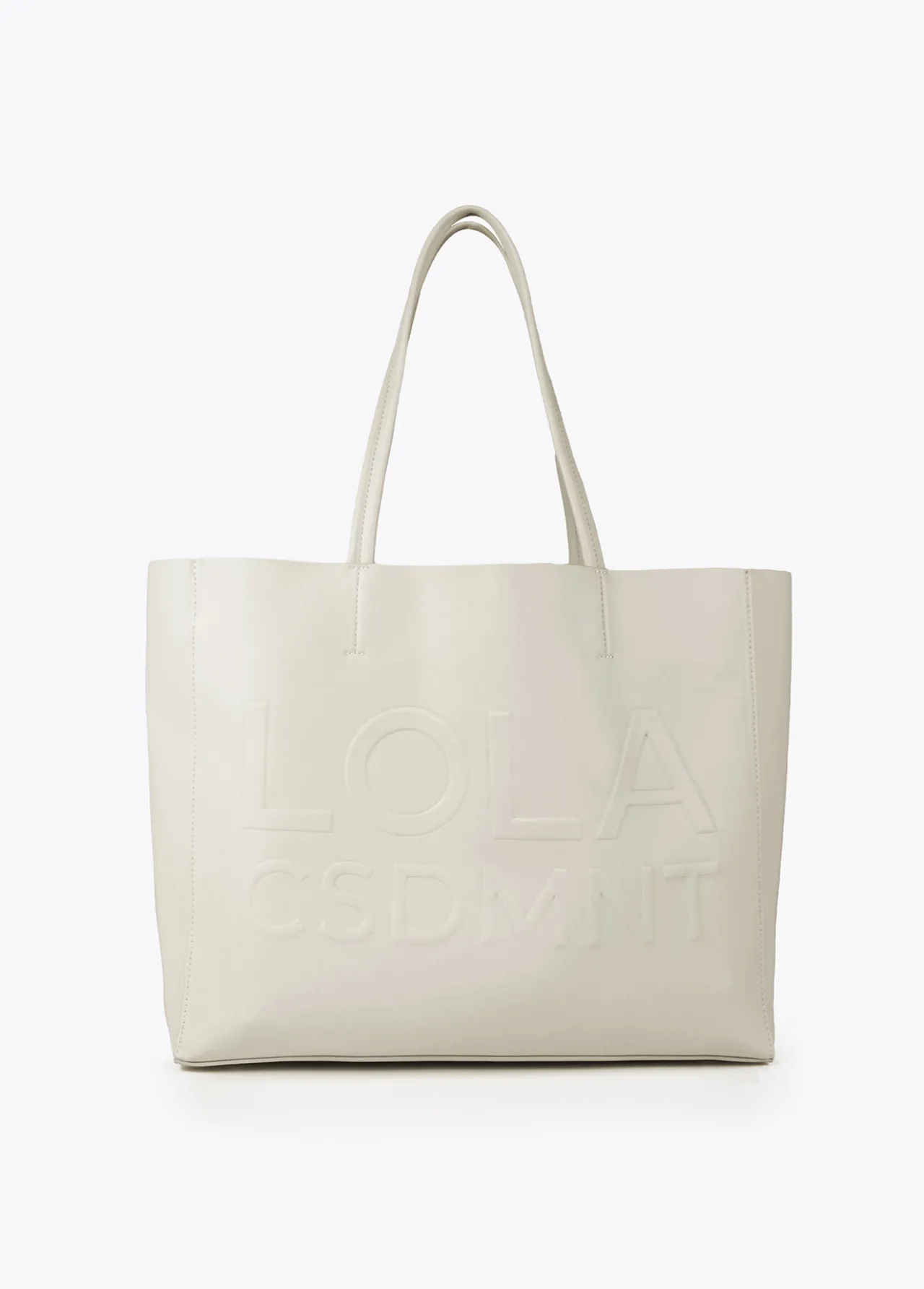 bolso_shopper_con_logo_en_relieve_0.webp Lola Casademunt Bolsos<Bolso shopper con logo en relieve. FUCSIA