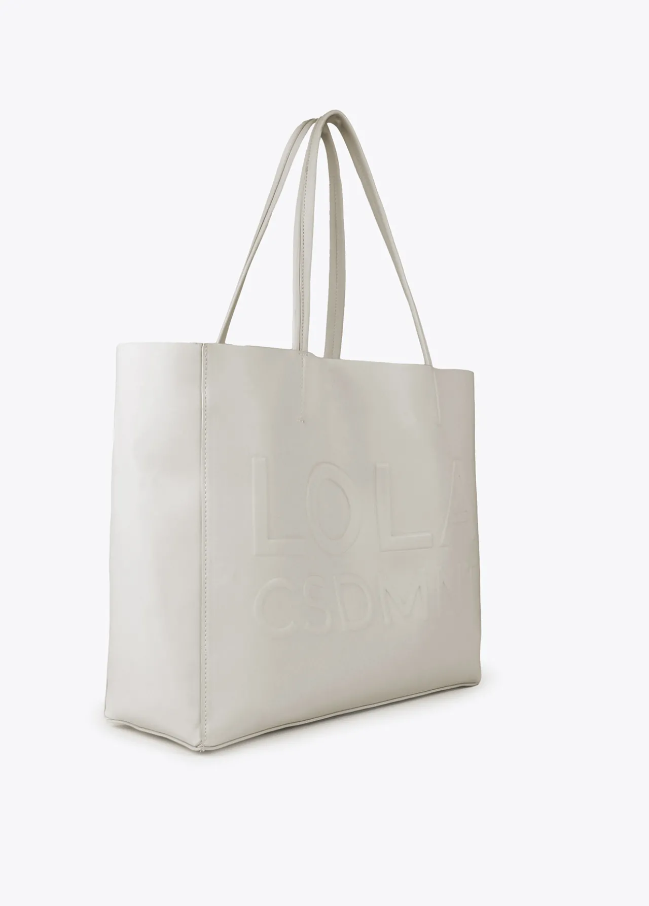 bolso_shopper_con_logo_en_relieve_2.webp Lola Casademunt Bolsos<Bolso shopper con logo en relieve. FUCSIA