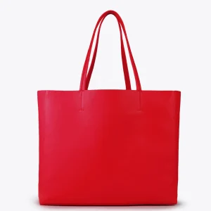 Lola Casademunt Bolsos<Bolso shopper con logo en relieve FUCSIA