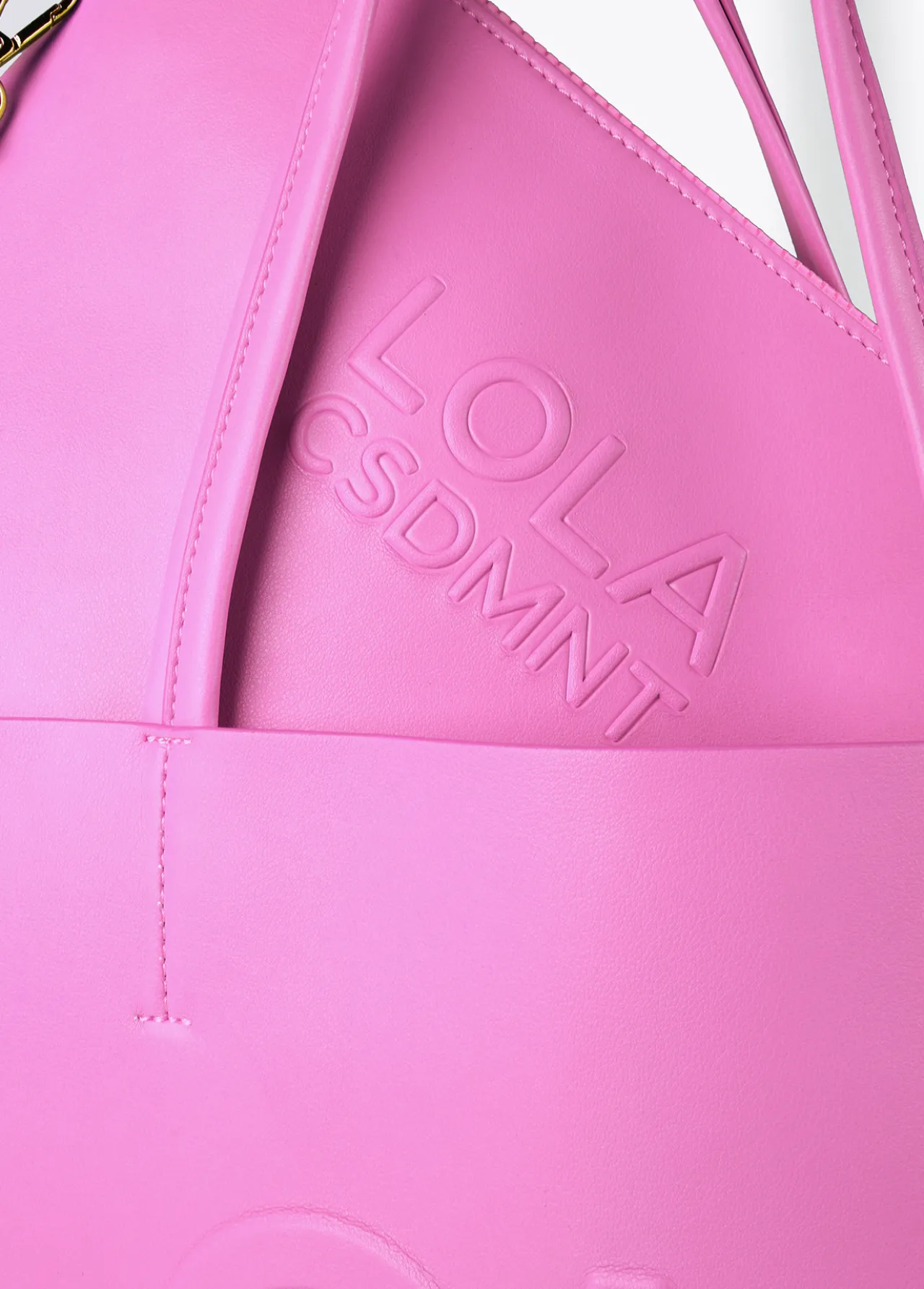 bolso_shopper_con_logo_en_relieve_5-2.webp Lola Casademunt Bolsos<Bolso shopper con logo en relieve FUCSIA