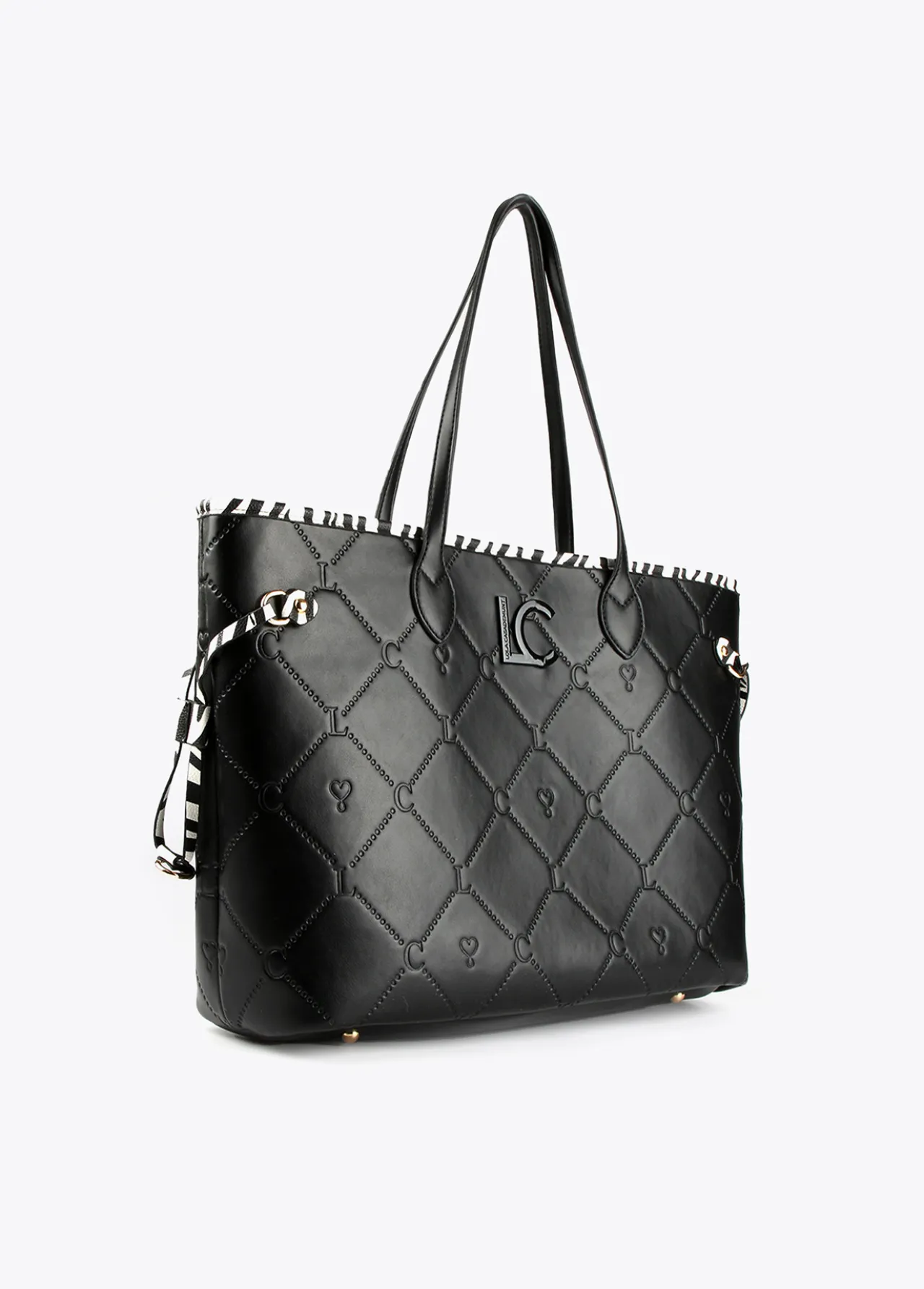 bolso_shopper_logotipado_3.webp Lola Casademunt Bolsos<Bolso shopper logotipado NEGRO