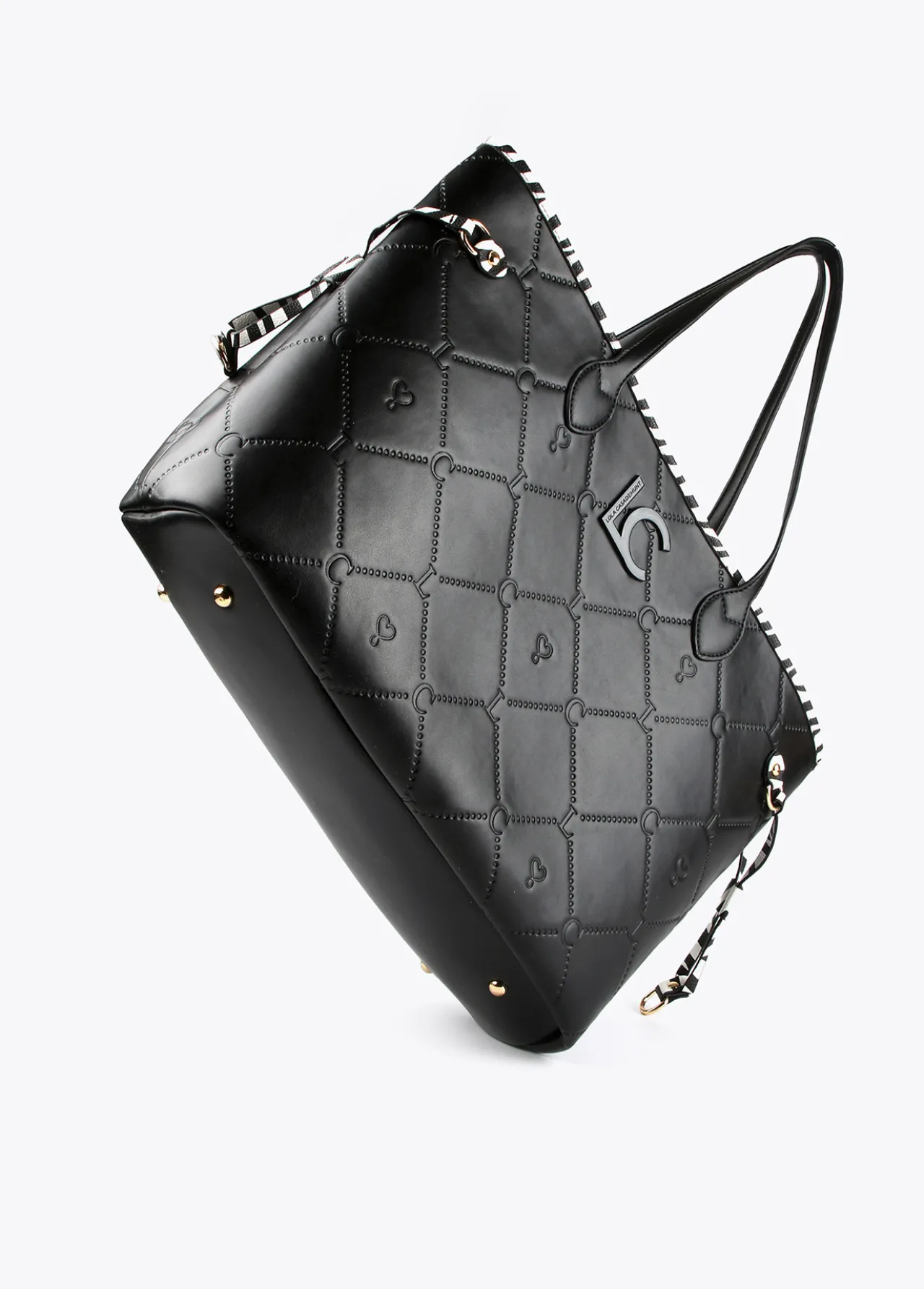 bolso_shopper_logotipado_4.webp Lola Casademunt Bolsos<Bolso shopper logotipado NEGRO