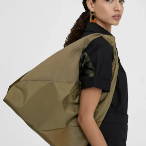 Lola Casademunt Bolsos<Bolso shopper materiales combinados NEGRO