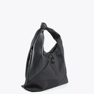 Lola Casademunt Bolsos<Bolso shopper materiales combinados NEGRO