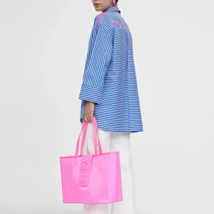 Lola Casademunt Bolsos<Bolso shopper nylon fluor FUCSIA