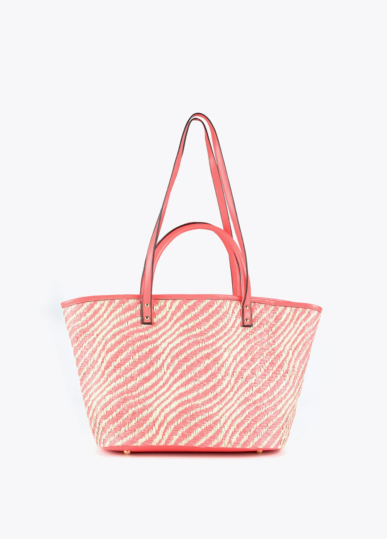 bolso_shopper_tipo_cesta_3-1.webp Lola Casademunt Bolsos | Baño<Bolso shopper tipo cesta NEGRO-BLANCO