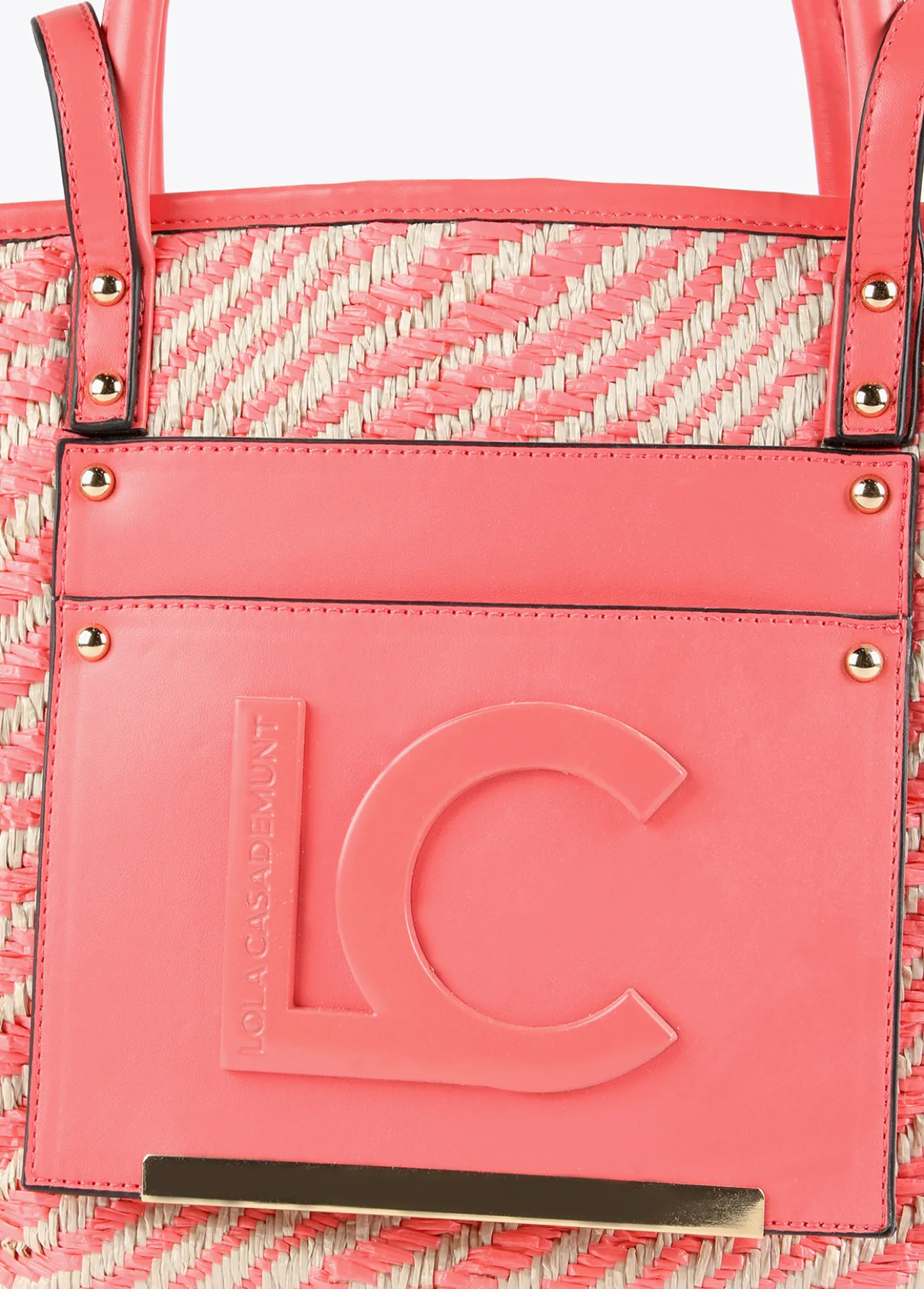 bolso_shopper_tipo_cesta_4-1.webp Lola Casademunt Bolsos | Baño<Bolso shopper tipo cesta NEGRO-BLANCO