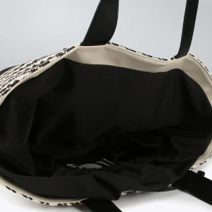 Lola Casademunt Bolsos | Baño<Bolso tipo cesta en efecto rafia NEGRO-CRUDO