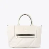 Lola Casademunt Bolsos<Bolso tipo shooper acolchado NEGRO