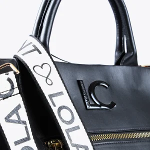 Lola Casademunt Bolsos<Bolso tipo shooper acolchado NEGRO