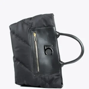 Lola Casademunt Bolsos<Bolso tipo shooper acolchado NEGRO