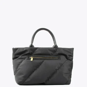 Lola Casademunt Bolsos<Bolso tipo shooper acolchado NEGRO