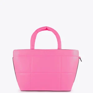 Lola Casademunt Bolsos<Bolso tipo shopper acolchado CAMEL