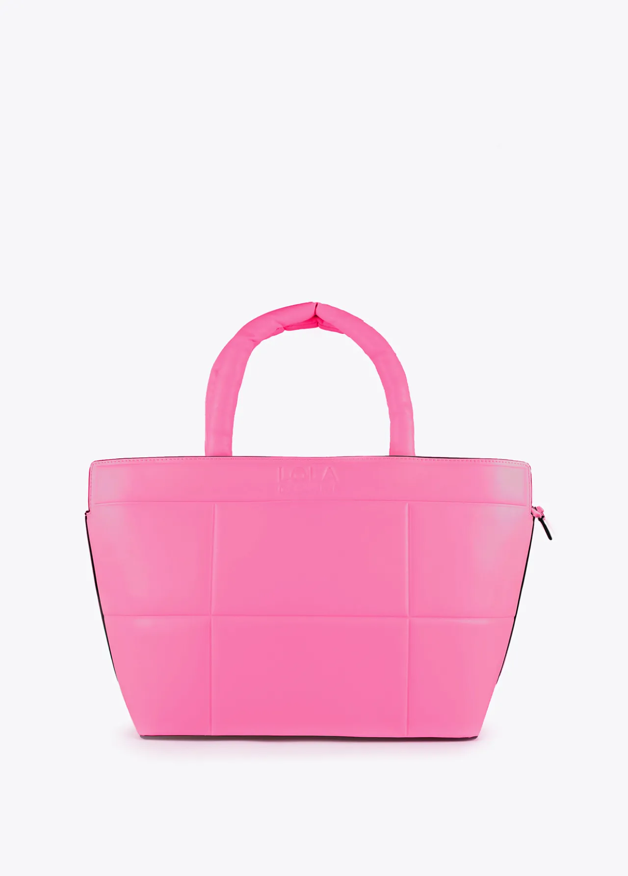 Lola Casademunt Bolsos<Bolso tipo shopper acolchado CAMEL