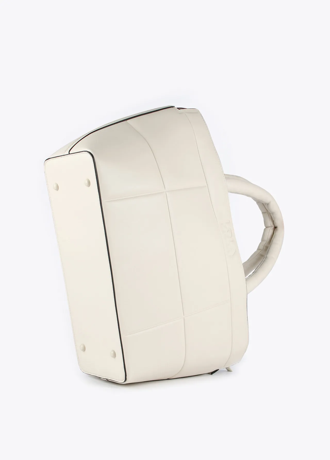 bolso_tipo_shopper_acolchado_4.webp Lola Casademunt Bolsos<Bolso tipo shopper acolchado CAMEL