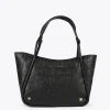 Lola Casademunt Bolsos<Bolso tipo shopper grabado NEGRO