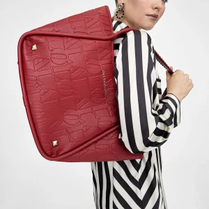 Lola Casademunt Bolsos<Bolso tipo shopper grabado NEGRO