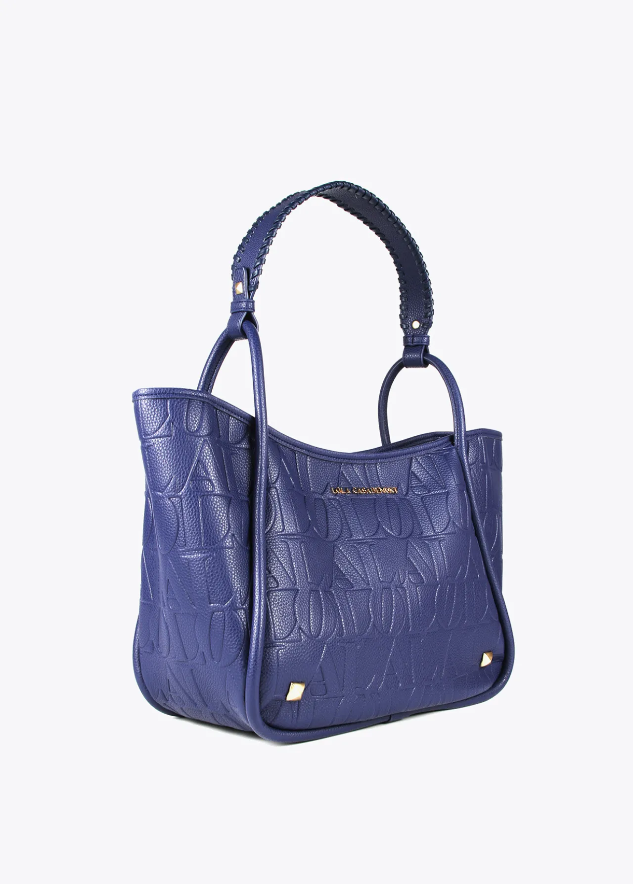bolso_tipo_shopper_grabado_2-1.webp Lola Casademunt Bolsos<Bolso tipo shopper grabado NEGRO