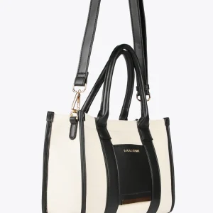 Lola Casademunt Bolsos<Bolso tipo shopper pequeño CRUDO-NEGRO