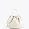 Lola Casademunt Bolsos<Bolso tipo shopper semicirular DORADO