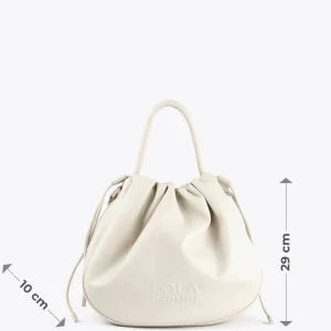 Lola Casademunt Bolsos<Bolso tipo shopper semicirular DORADO