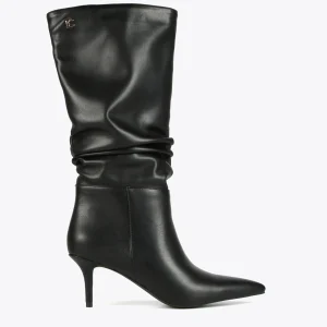 Lola Casademunt Botas Y Botines<Bota caña fruncida DORADO