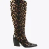 Lola Casademunt Botas Y Botines<Bota cowboy leopardo |  COLECCIÓN LOLA | Lola Casademunt ESTAMPADO