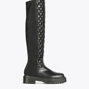 Lola Casademunt Botas Y Botines<Bota de caña alta acolchada NEGRO