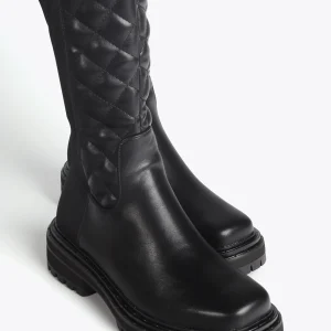 Lola Casademunt Botas Y Botines<Bota de caña alta acolchada NEGRO
