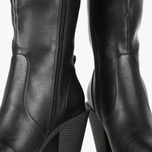 Lola Casademunt Botas Y Botines<Bota estilo cowboy caña alta NEGRO