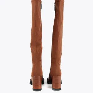 Lola Casademunt Botas Y Botines<Bota mosquetera alta con tacón | Calzado | Lola Casademunt MARRON