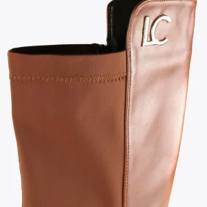 Lola Casademunt Botas Y Botines<Bota mosquetera alta con tacón | Calzado | Lola Casademunt MARRON