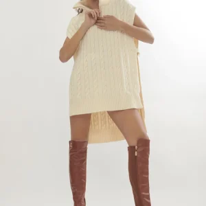 Lola Casademunt Botas Y Botines<Bota mosquetera alta con tacón | Calzado | Lola Casademunt MARRON