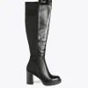 Lola Casademunt Botas Y Botines<Bota mosquetera alta tacon |  Calzado | Lola Casademunt MARRON