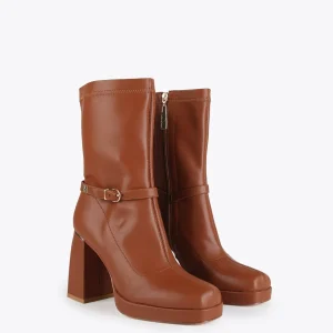 Lola Casademunt Botas Y Botines<Botin con hebilla |  Calzado | Lola Casademunt MARRON
