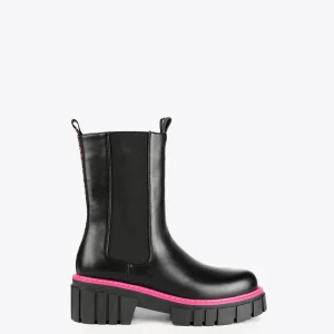 Lola Casademunt Botas Y Botines<Botin suela color |  Calzado | Lola Casademunt NEGRO